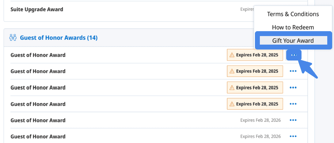 Hyatt Guest of Honor: Best Uses, Hidden Restrictions, and Who Should Receive It 4 choose gift the Guest of Honor Award