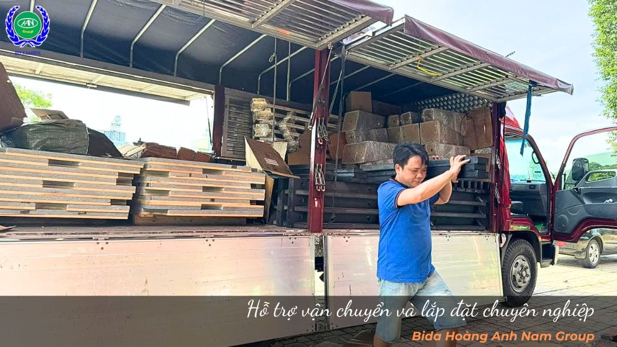 Hỗ trợ vận chuyển và lắp đặt chuyên nghiệp