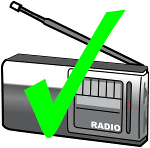 Radio funktioniert
