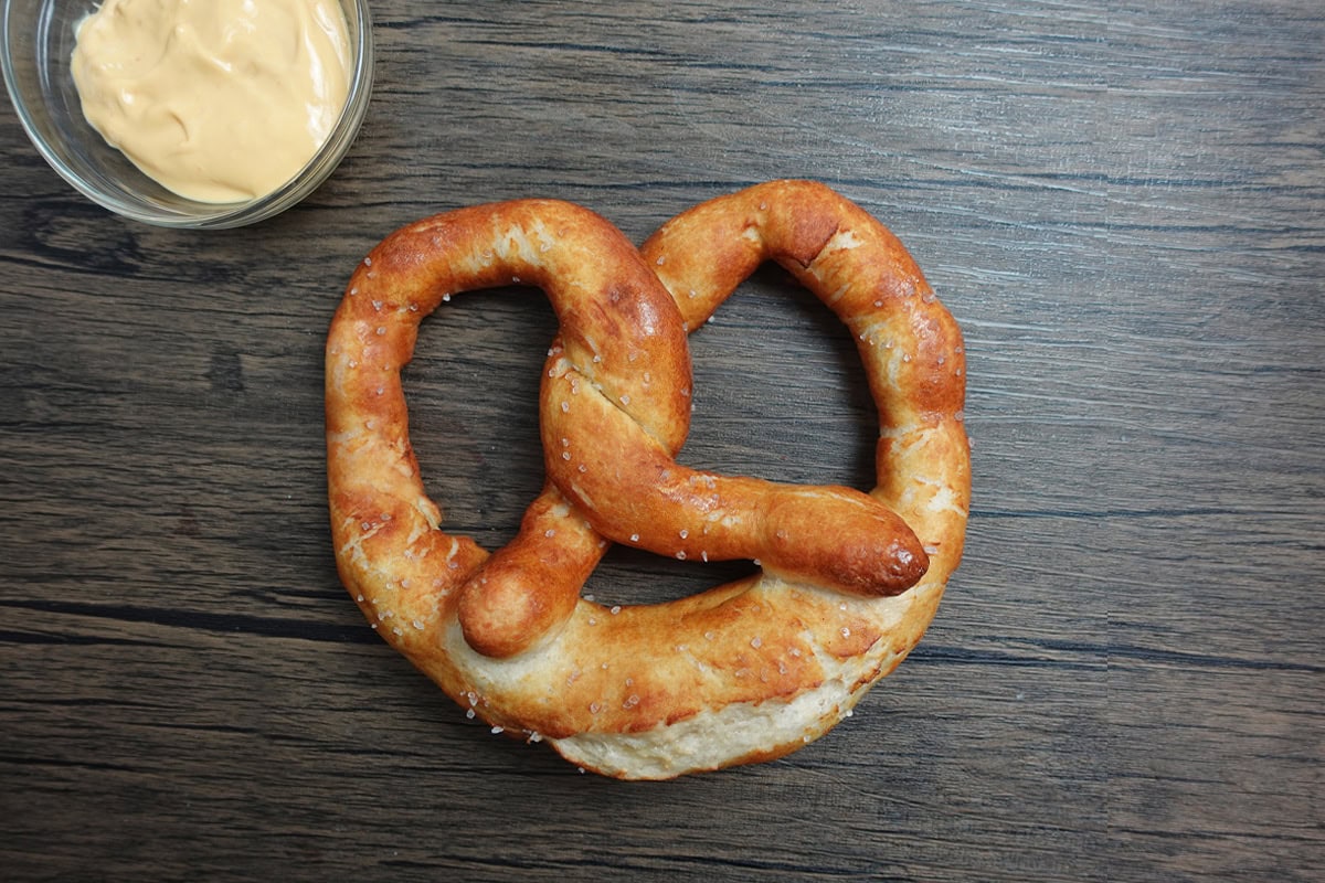 Air Fryer Bavarian Pretzel