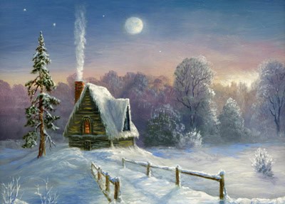 peaceful snow