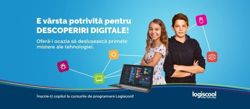 Descopera toamna aceasta Cursurile de IT pentru copii Logiscool gokid