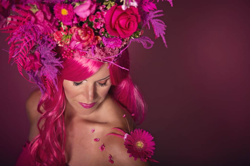 Floral Art Photo Shoot