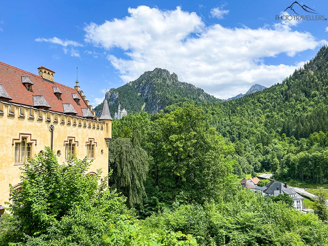 Schloss Hohenschwangau mit Schloss Neuschwanstein