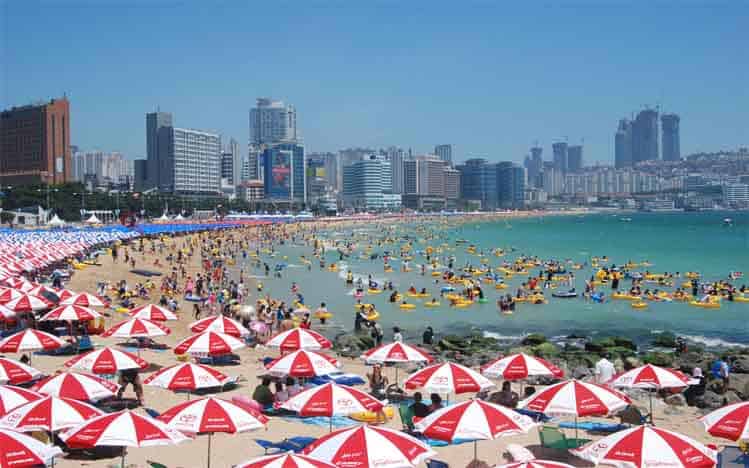 Beaches in South Korea