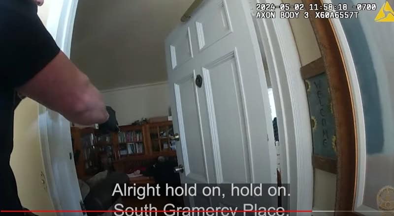 LAPD officer shoots Yong Yang outside apartment then officers handcuff unconscious Yang, LAPD shooting APA review