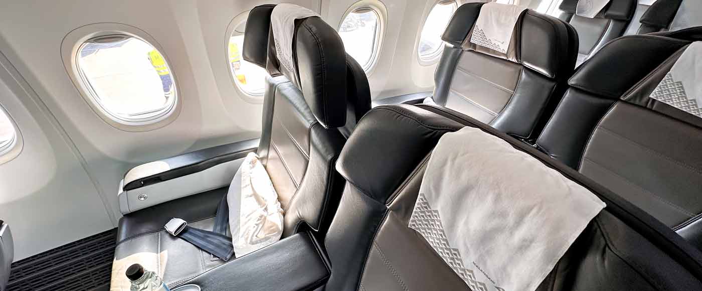 Ein Erfahrungsbericht in der Saga Class von Icelandair