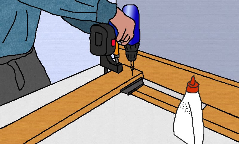 blumenbank schritt3 zarge anschrauben