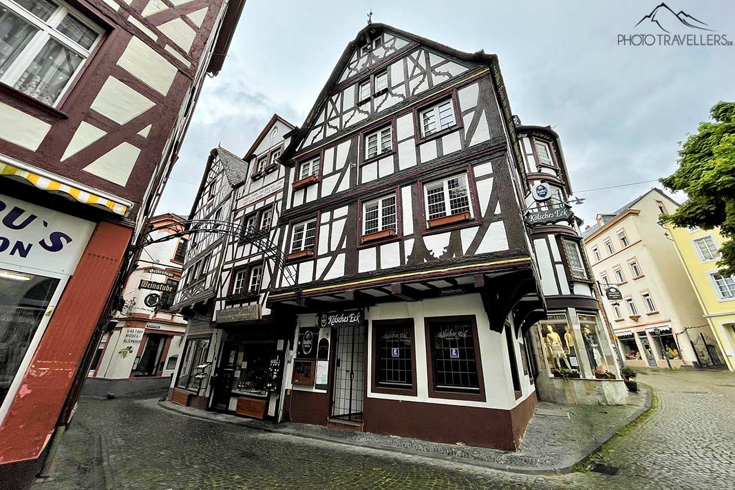 Fachwerkbauten in der Altstadt von Bernkastel-Kues