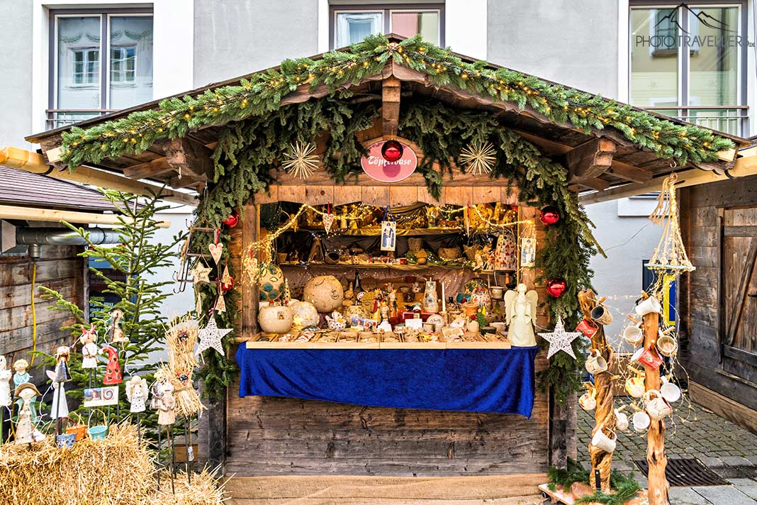 Ein Stand auf dem Berchtesgadener Advent