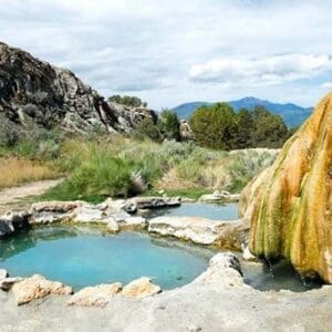 UNWIND AND REJUVENATE: AMERICA'S TOP 5 NATURAL HOT SPRINGS 7 travertine hot springs