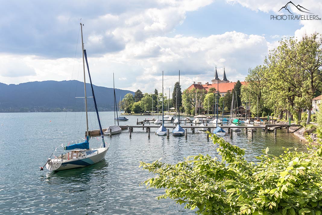 Segelboote auf dem Tegernsee