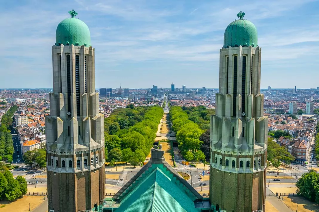 Blick von der Nationalbasilika des Heiligen Herzens