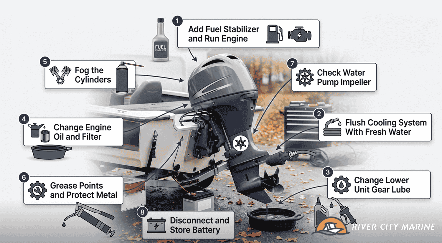 How to Winterize an Outboard Motor
