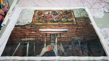 Fabric banner for Photography Studio