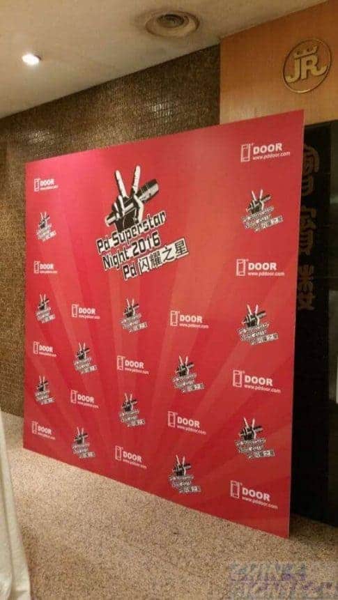 8 x 8 ft step and repeat Foam board backdrop