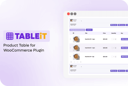 TABLEiT - Product Table for WooCommerce plugin by ithemeland