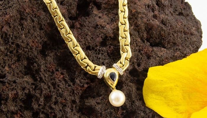 El Monte La Caja de Canarias - Subasta mayo 2022 - Collar oro