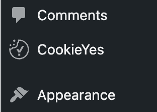 How to Set Up a GDPR/CCPA Cookie Consent Plugin for WordPress 3 Screenshot: CookieYes settings tab in the WordPress admin area