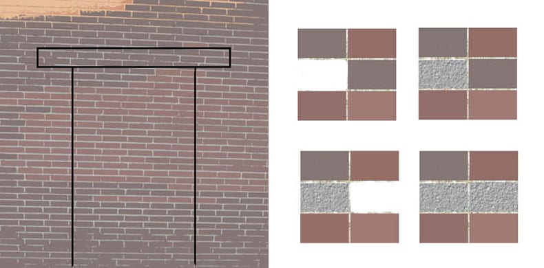 Mauer durchbrechen Sturz einbauen