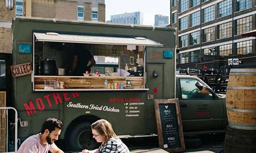 Mother Clucker Ambulance Food Truck