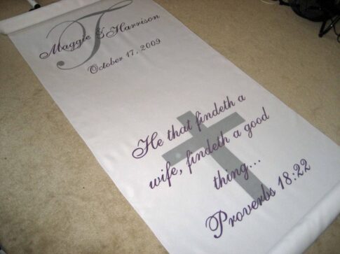 Wedding Aisle Runners singapore