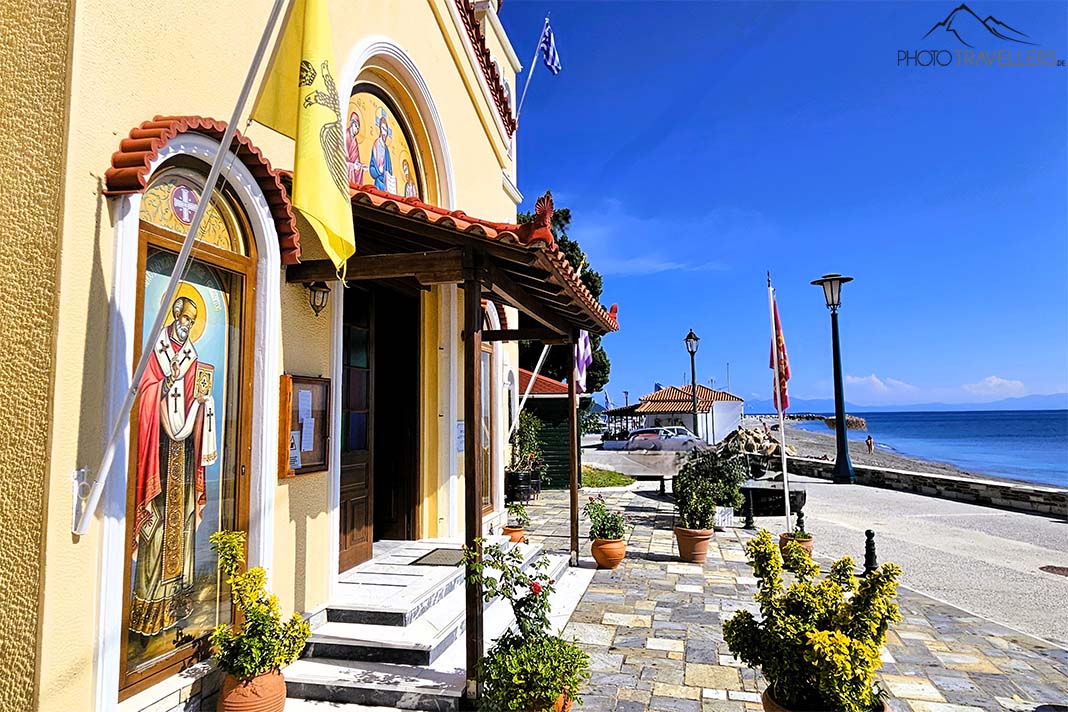 Kapelle Agios Ioannis am Hafen von Loutraki