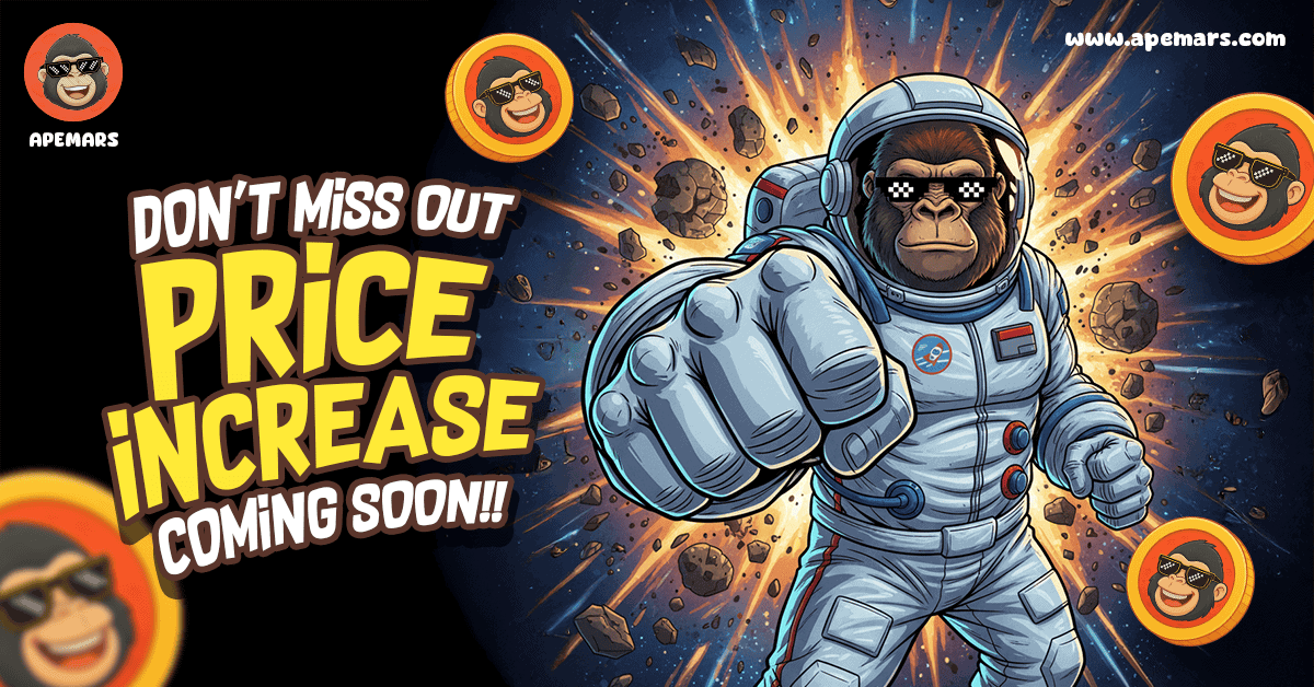 Stage 3 Closing Fast: APEMARS Leads as the Best Crypto Presale With 22,300% ROI as XRP Expands and HYPE Pulls Back 2 image 103