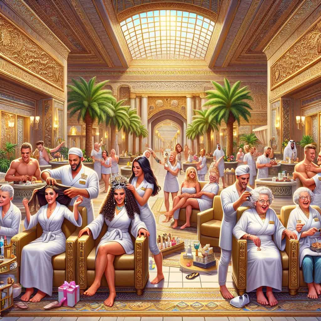 celebrating special occasions: luxor salon and spa event packages