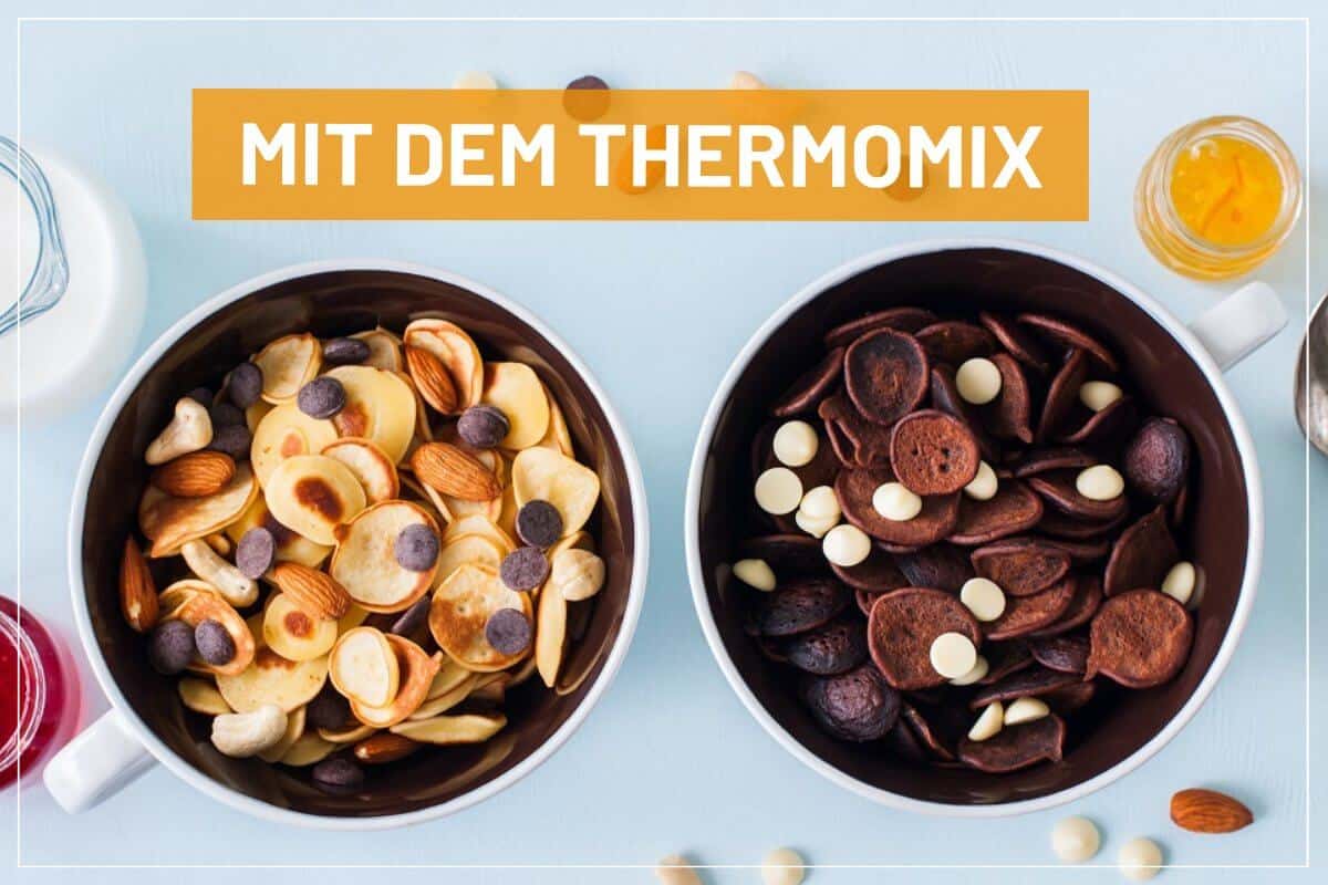 Pancake Cereal Rezept zubereitet mit dem Thermomix