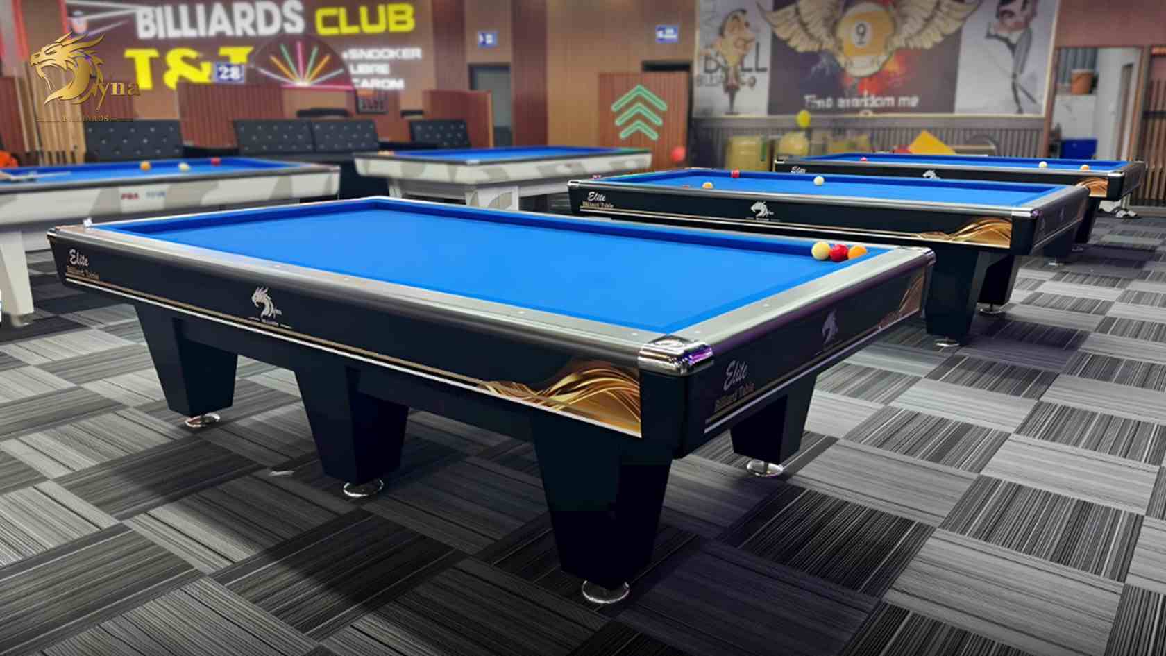 Bàn Bida 3 Băng (3C / Carom) – Chi Tiết Sản Phẩm & Hướng Dẫn Chọn Mua Năm 2026 4 BÀN BIDA 3C DYNA ELITE V2 TẠI CLB