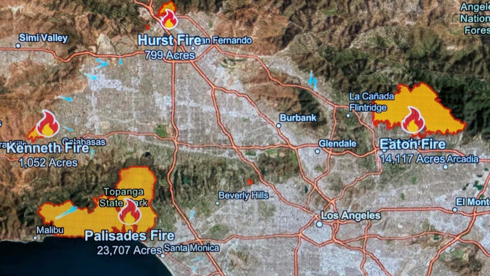 Iconic LA Tourist Attractions Devastated by Apocalyptic Wildfires