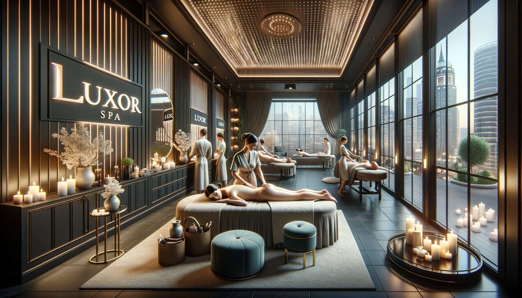 luxor spa: top male & female body massage in abuja
