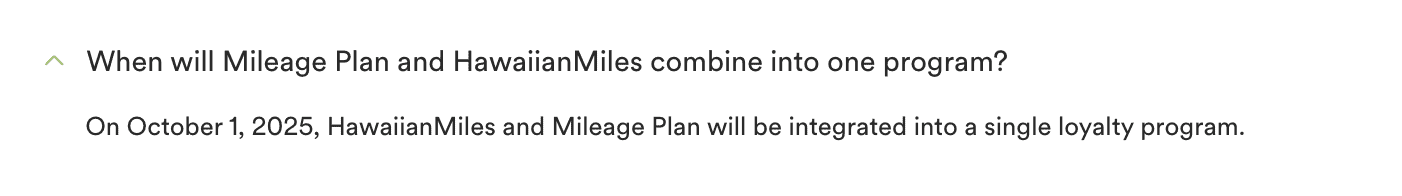 Alaska & Hawaiian Airlines Merger: What It Means for Hawaiian Airlines Miles 3 When will Mileage Plan and HawaiianMiles combine into one program?