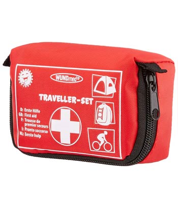 Ein kleines Erste-Hilfe-Set für unterwegs