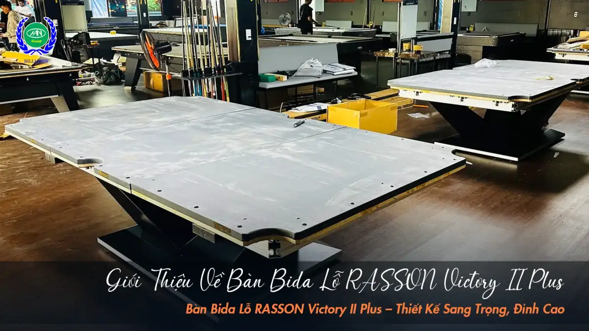 Mặt Đá 30mm Sai Số Dưới 1/10mm Rasson Victory II Plus | Bida Hoàng Anh Nam Group