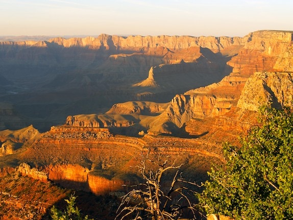 Grand Canyon sunset from Grandview Point