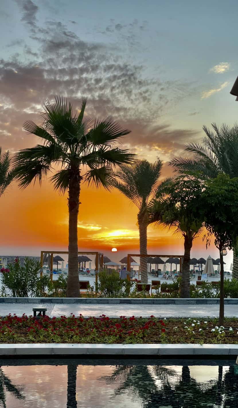 Tranquil Oasis: InterContinental Ras Al Khaimah Resort & Spa Review 2 View from the room of the InterContinental Ras Al Khaimah Resort & Spa