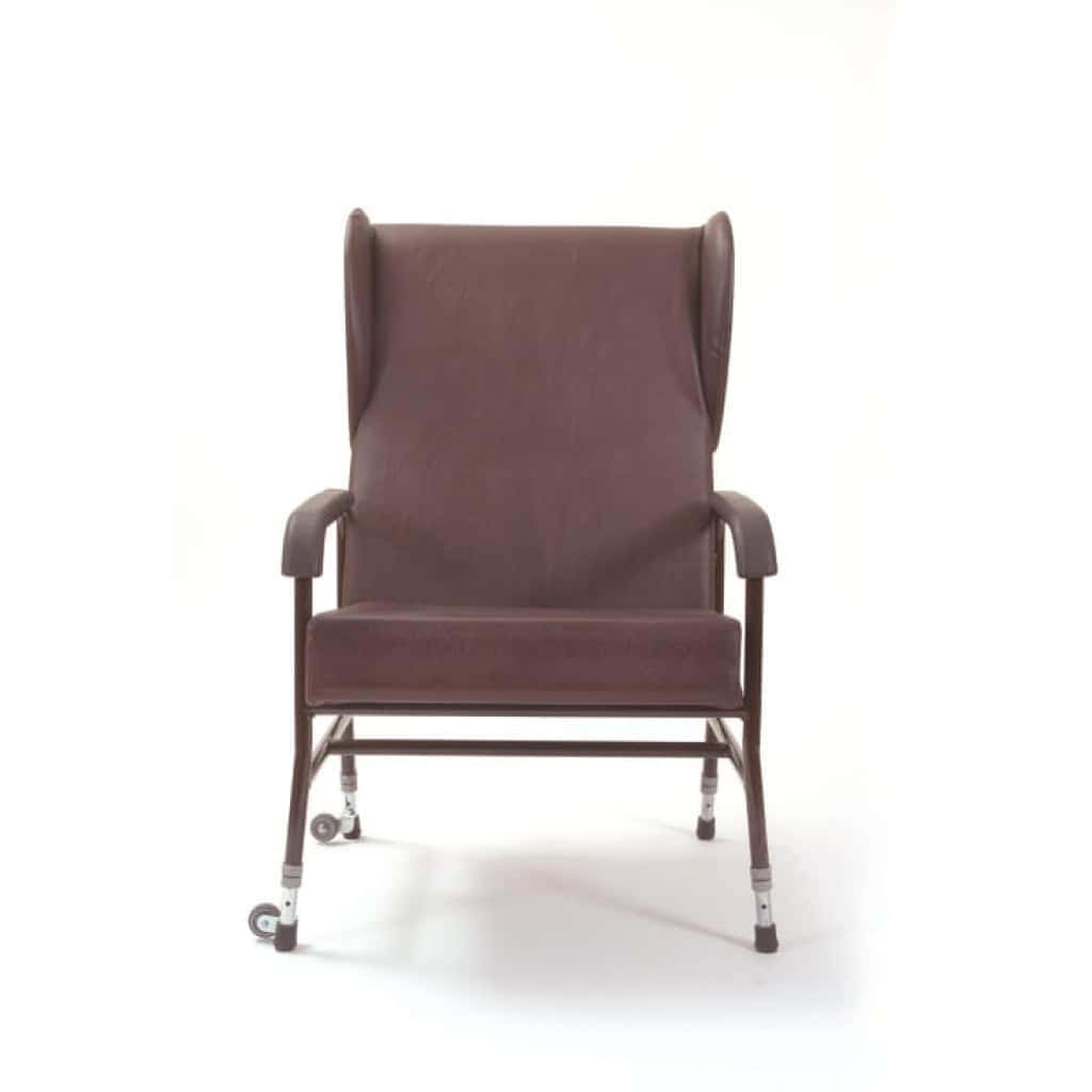 Cefndy High Back Chair with Side Head Supports
