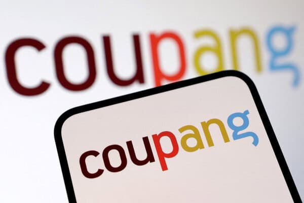 Coupang class action lawsuit coverage with Coupang logo shown in illustration