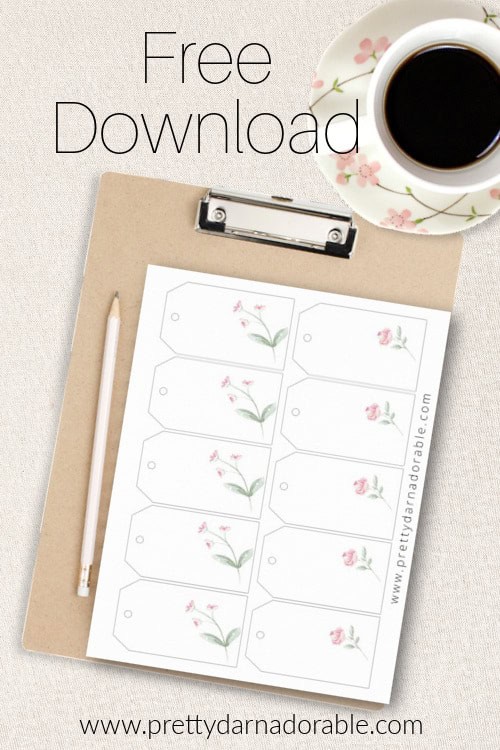 free crochet gift tag download