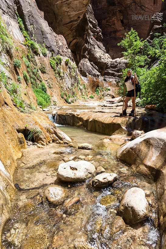 Reiseblogger Biggi Bauer im Orderville Canyon