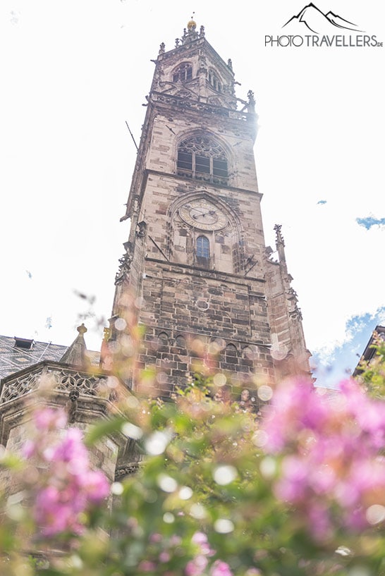 Der Turm des Doms Maria Himmelfahrt in Bozen