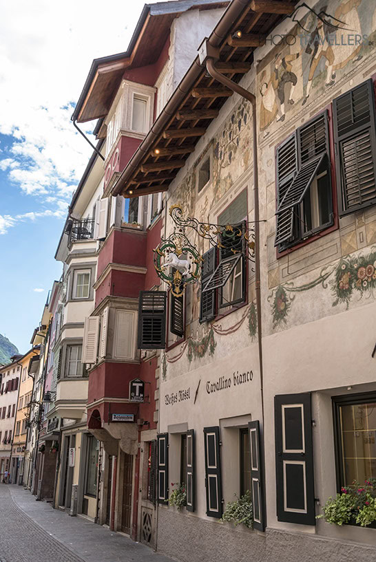 Das älteste Wirtshaus in Bozen ist das "Restaurant Weißes Rössl"
