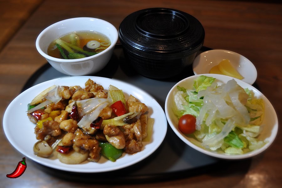【中華レストラン とらの子】鶏肉南蛮セット(クラゲサラダ・ライス・スープ付き)(税込1,640円) 【中華レストラン とらの子】鶏肉南蛮セット(クラゲサラダ・ライス・スープ付き)(税込1,640円)