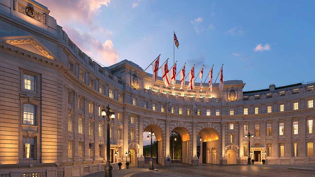 Das bild zeigt Admiralty Arch in London