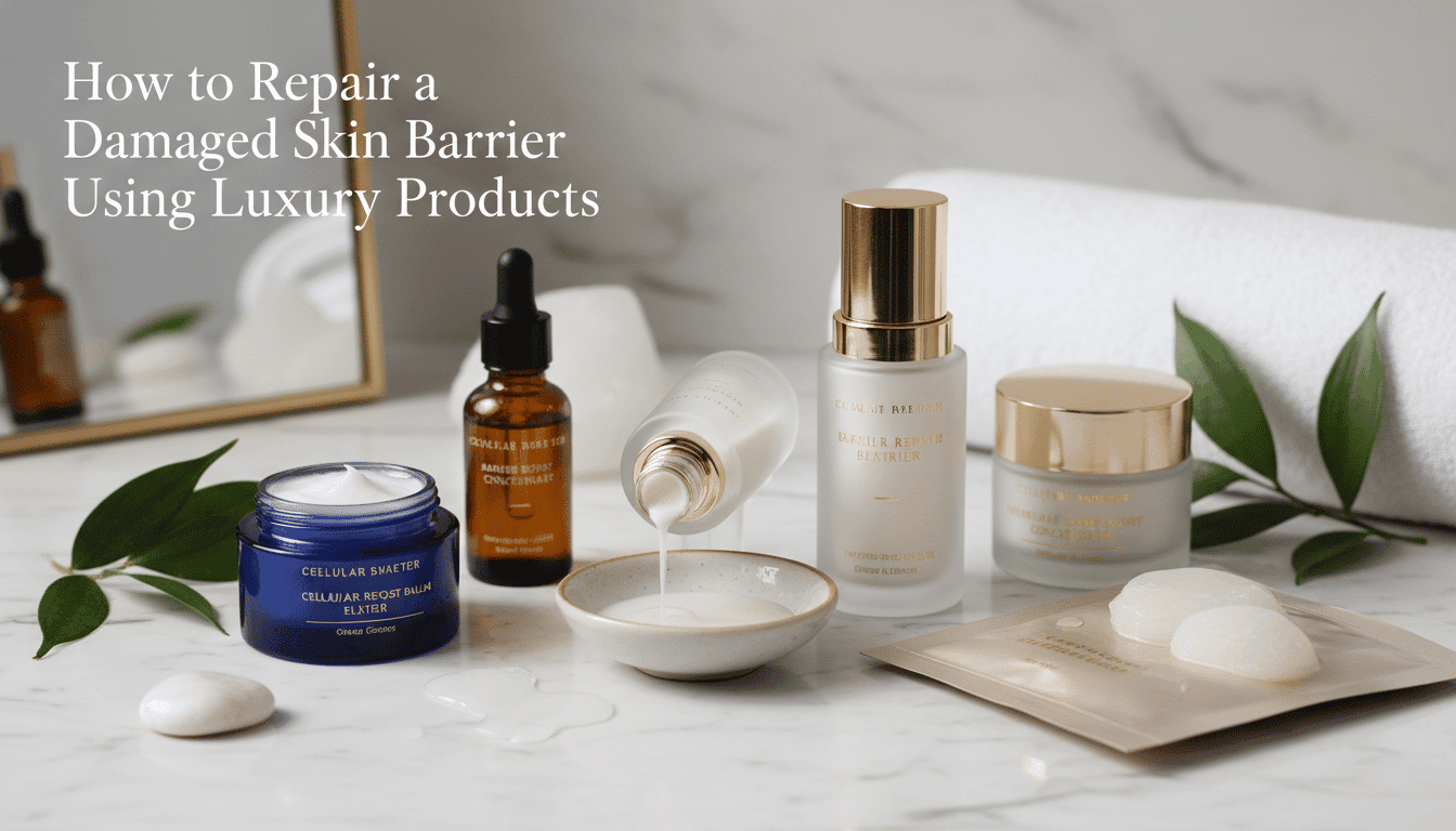 signs of damaged skin: Luxury Repair Guide