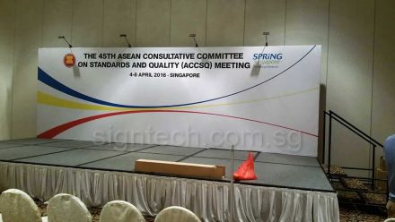 event backdrop printing for Asean Event